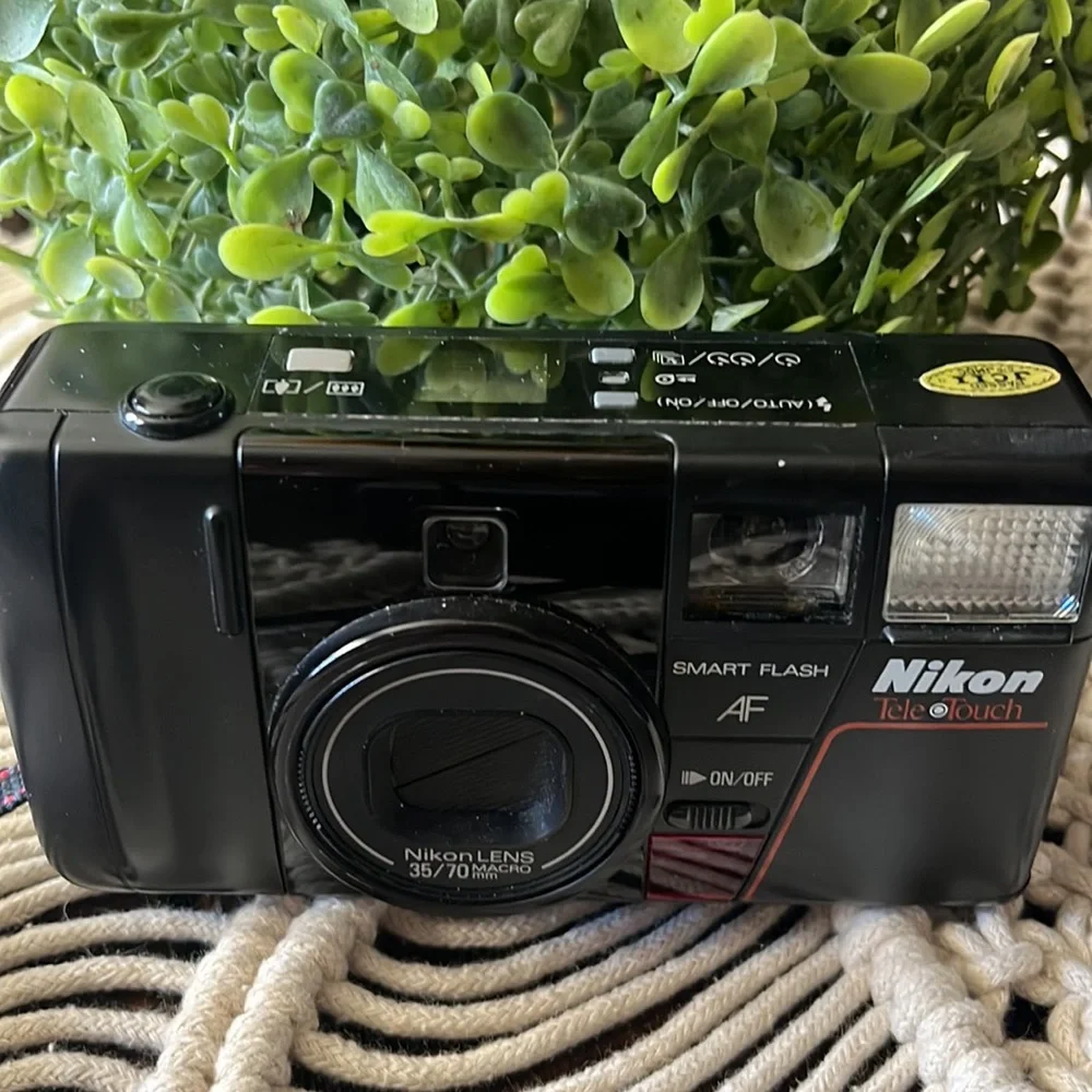 Nikon TeleTouch Deluxe Camera With Instructions.